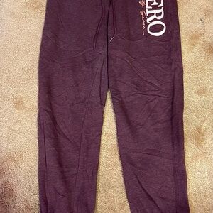 Aeropostale Maroon Lounge Pants